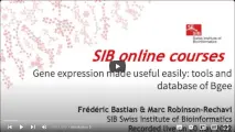 Bgee Course 2022: Gene Expression Made Useful Easily: Tools and Database of Bgee
